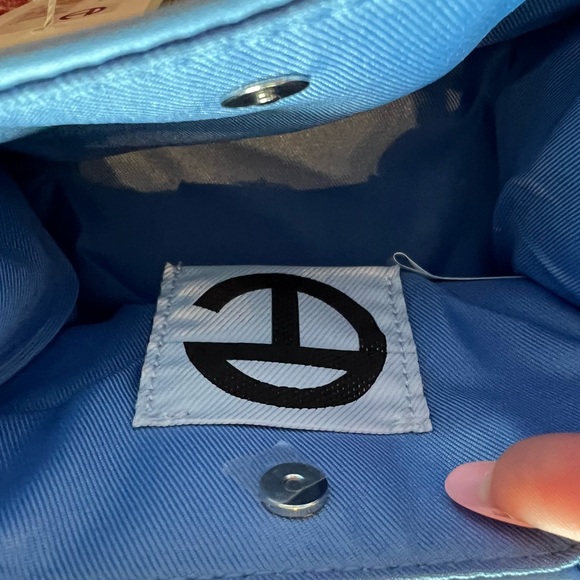 NWT AUTHENTIC Telfar Small Shopping Bag Cerulean Blue with dust bag - Picture 3 of 6